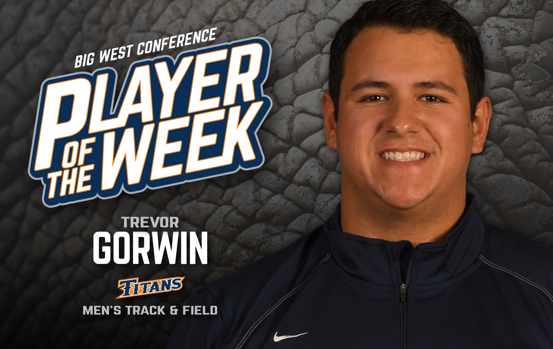 Gorwin Named Big West Field Athlete of the Week