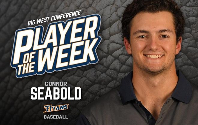 Seabold Named Big West Pitcher of the Week