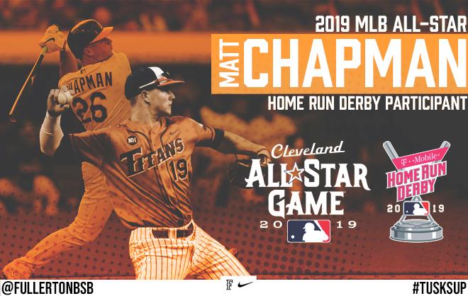 Matt Chapman to Compete in MLB Home Run Derby; Selected to AL All-Star Team