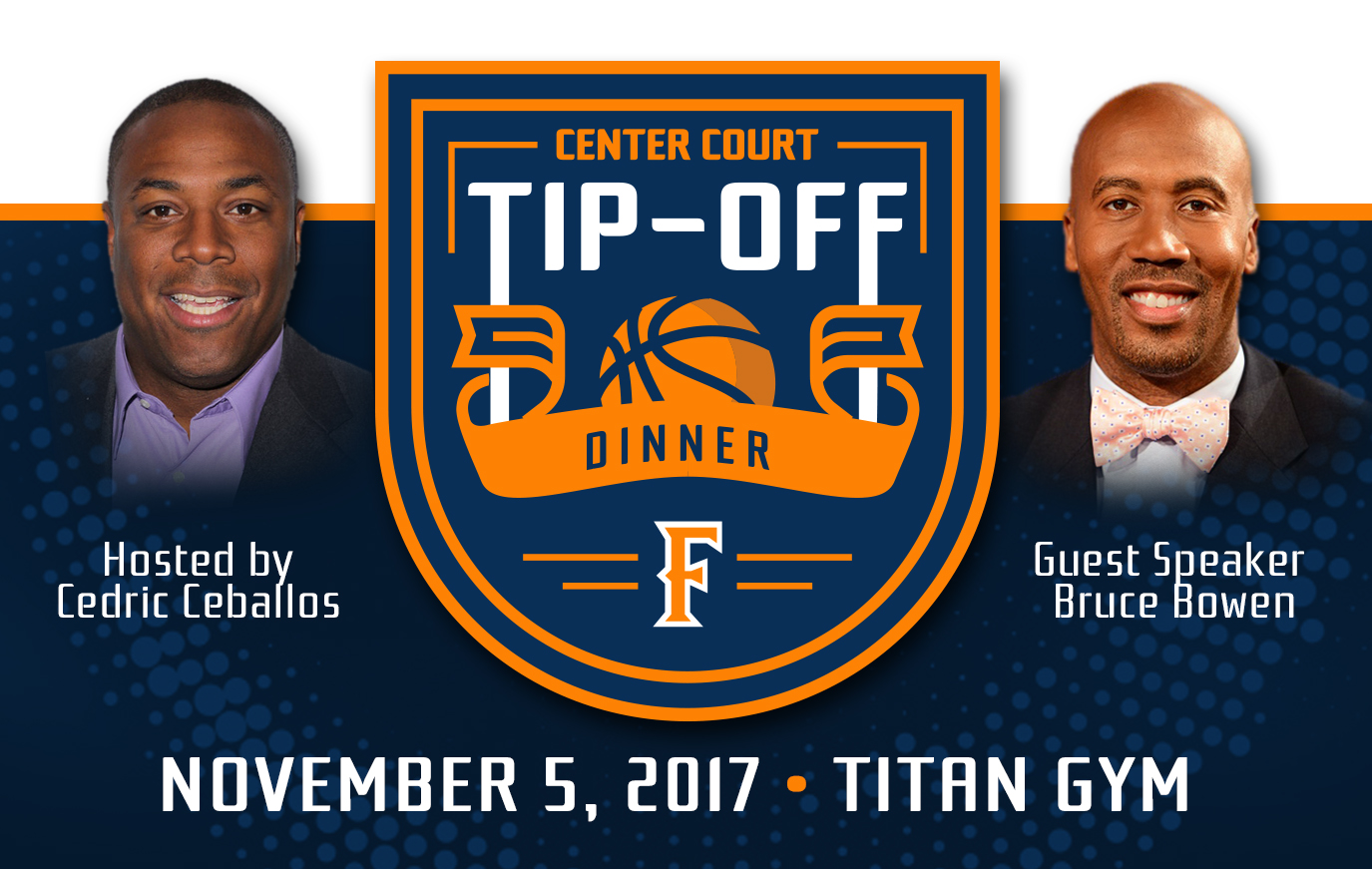 Men's Basketball to Host Center Court Tip-Off Dinner on Sunday at 3:30 p.m.