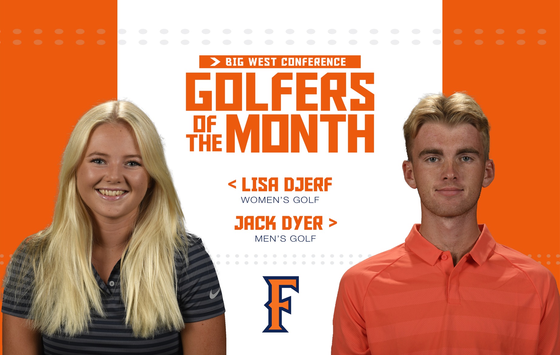 Titans Sweep March Golfer of the Month Accolades