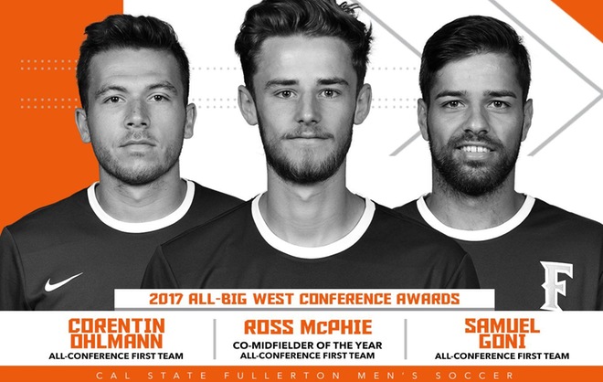 Six Titans Earn Big West All-Conference Honors
