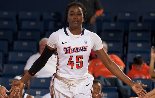 Johnson and Smith Post Double-Doubles but Titans Fall at EWU