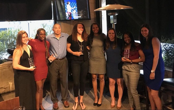 Women's Basketball Looks Back on 2017-18 Season at Annual Banquet