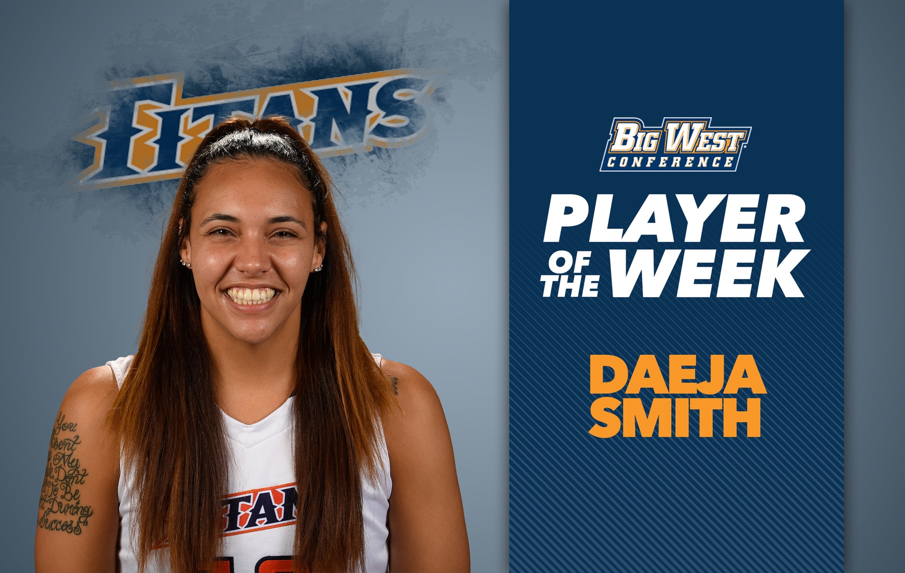 Smith Takes Home Second Career Big West Player of the Week