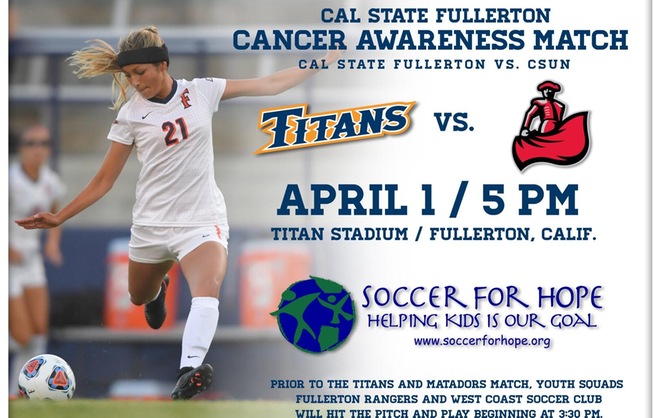 Titans Host Fourth-Annual Soccer For Hope Event Saturday