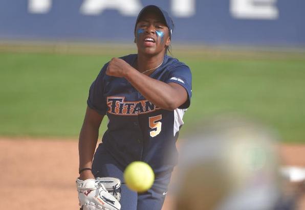 From the OC Register: Sophomore Pitcher Excels for Titan Softball