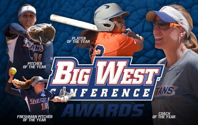 Cal State Fullerton Softball Dominates Big West Conference Awards