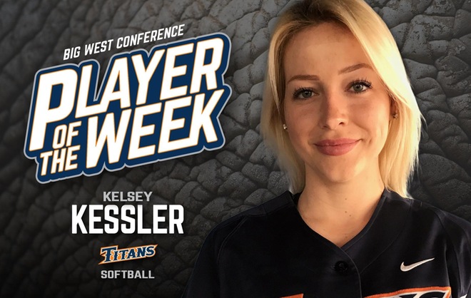 Kelsey Kessler Earns Third Straight Pitcher of the Week