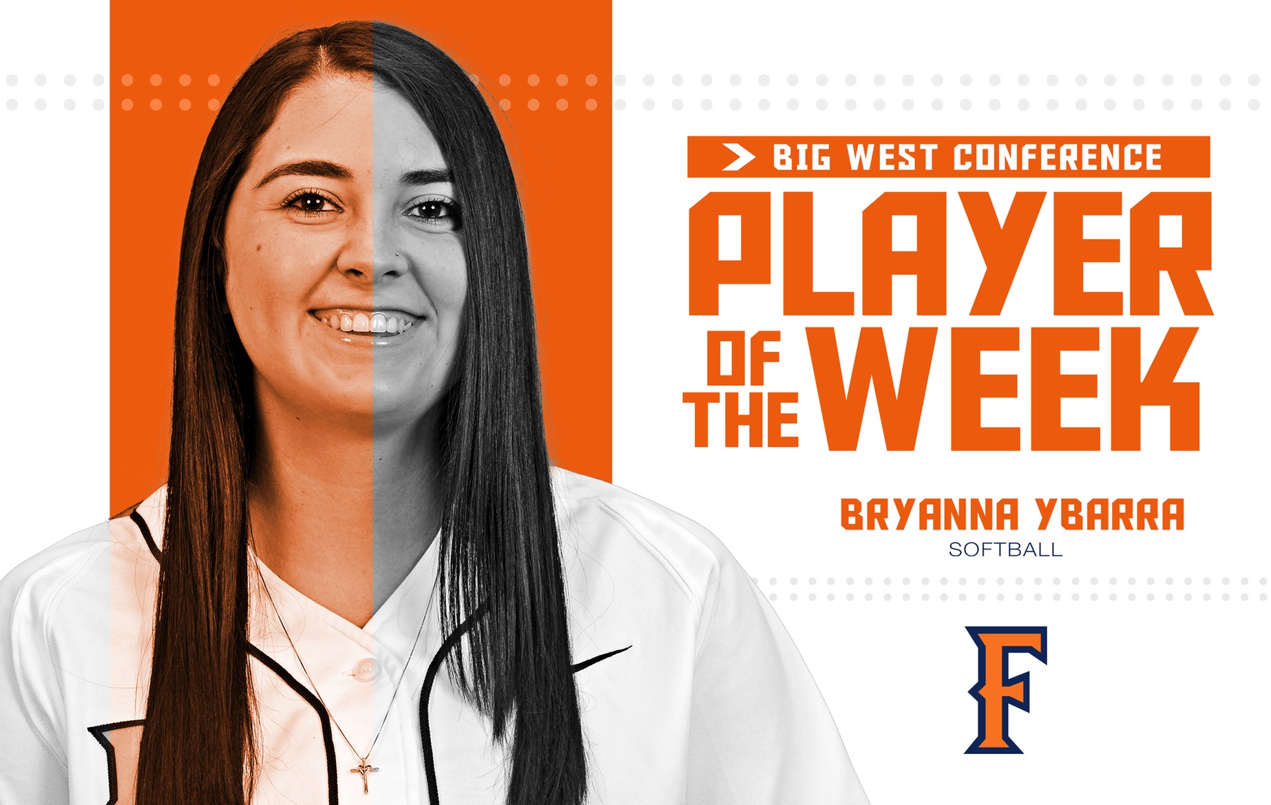 Ybarra Stays Hot at the Plate, Earns Big West Player of the Week