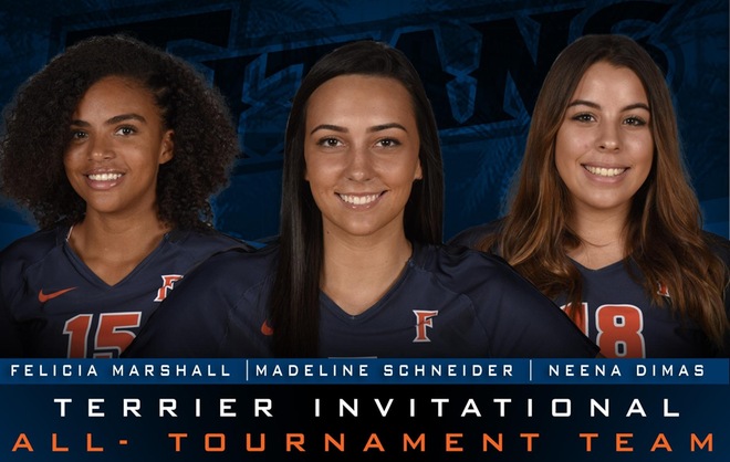 Three Titans Selected to Terrier Invitational All-Tournament Team