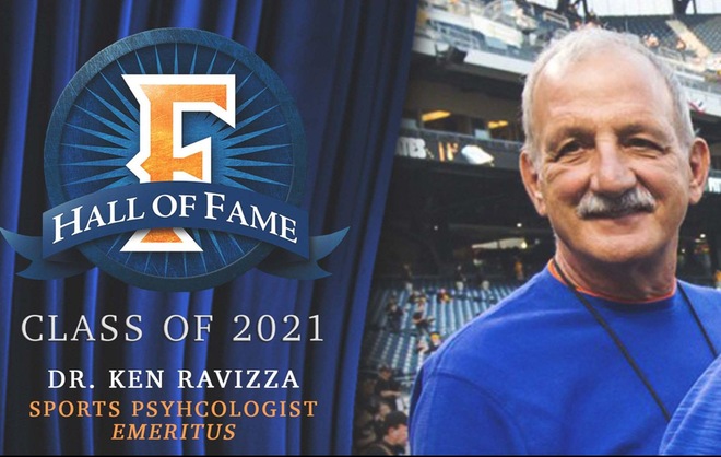 Dr. Ken Ravizza to Inducted into Athletics Hall of Fame
