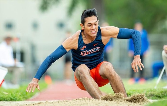Andrew Aguilar Named Big West Men’s Field Athlete of the Week