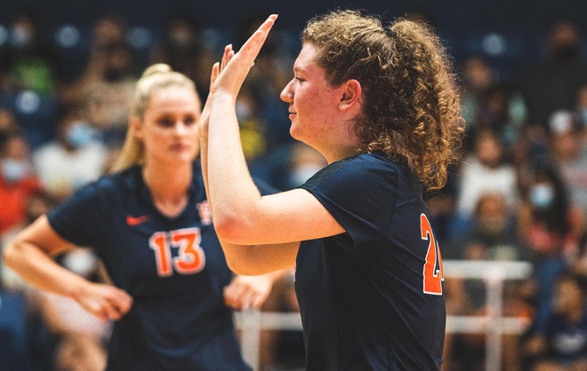 Women's Volleyball Loses to Air Force 3-1
