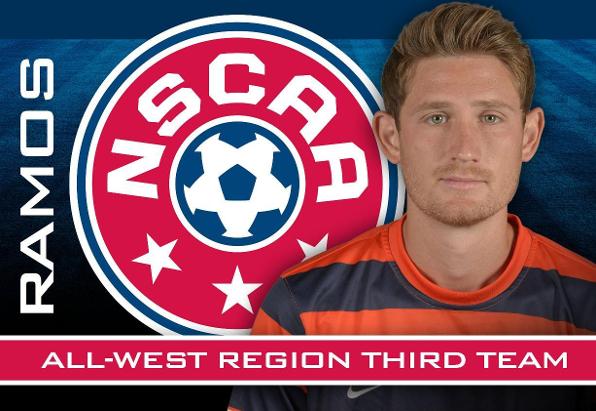 Ramos Named to NSCAA All-Far West Region Third Team