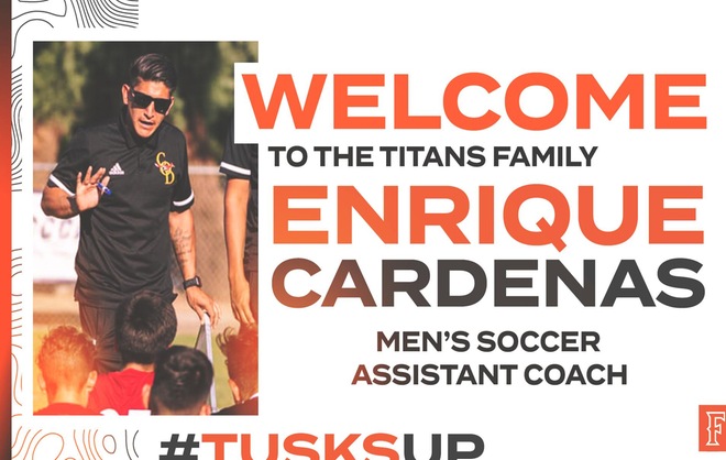 Enrique Cardenas Named Men's Soccer Assistant Coach