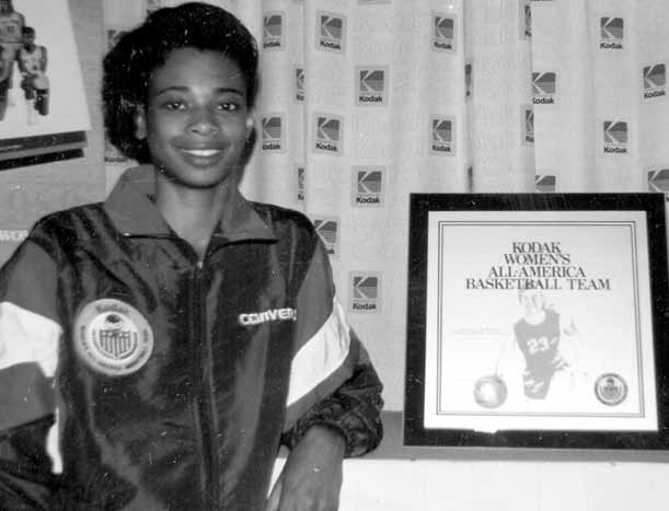 Genia Miller averaged 29 points, 12 rebounds and four blocks in 1991 and was named a Kodak All-American.