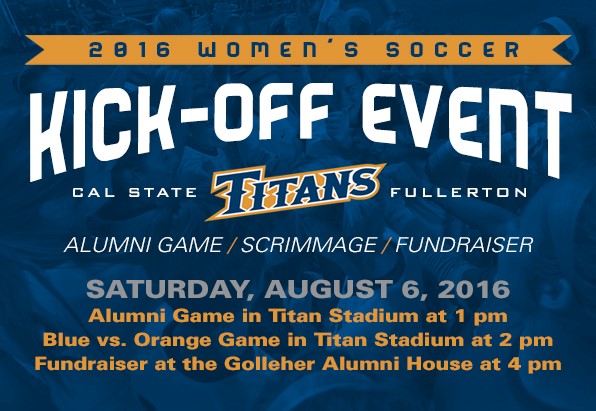 Join Titans for Third-Annual Women’s Soccer Kick-Off Fundraiser