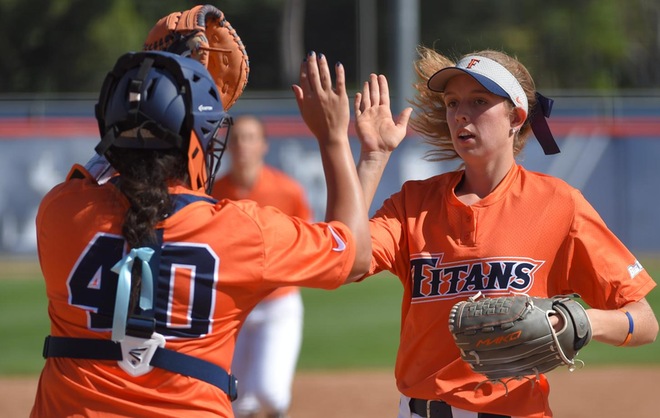 Solid Pitching Lifts Titans Over No. 19/17 Arizona State, San Jose State