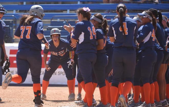 Cal State Fullerton Softball Captures Big West Title with 2-0 Win at CSUN