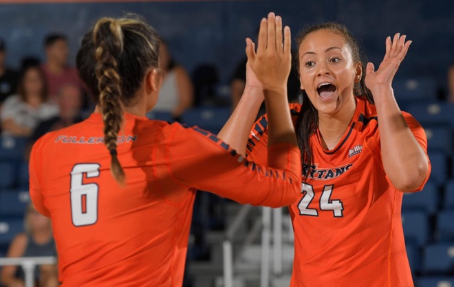 Match action vs. UC San Diego on August 24, 2019 (Exhibition)
