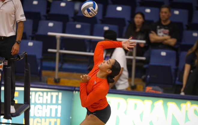 Women’s Volleyball Swept at Long Beach State