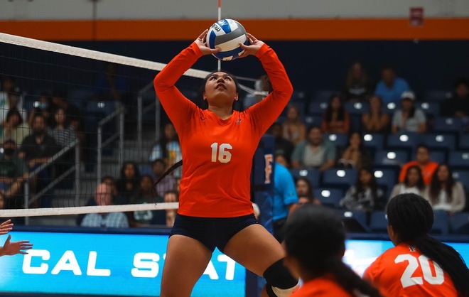 Schuster Named The Big West Setter of the Week