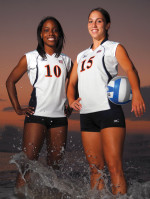 Moore and Vella Invited to USA Volleyball Tryouts